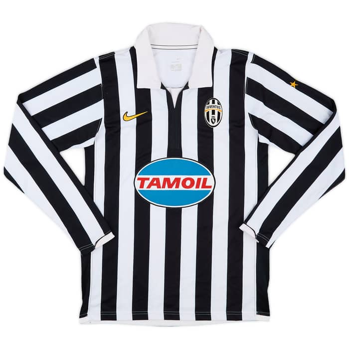 2006-07 Juventus Home L/S Shirt Del Piero #10 - 8/10 - (S)