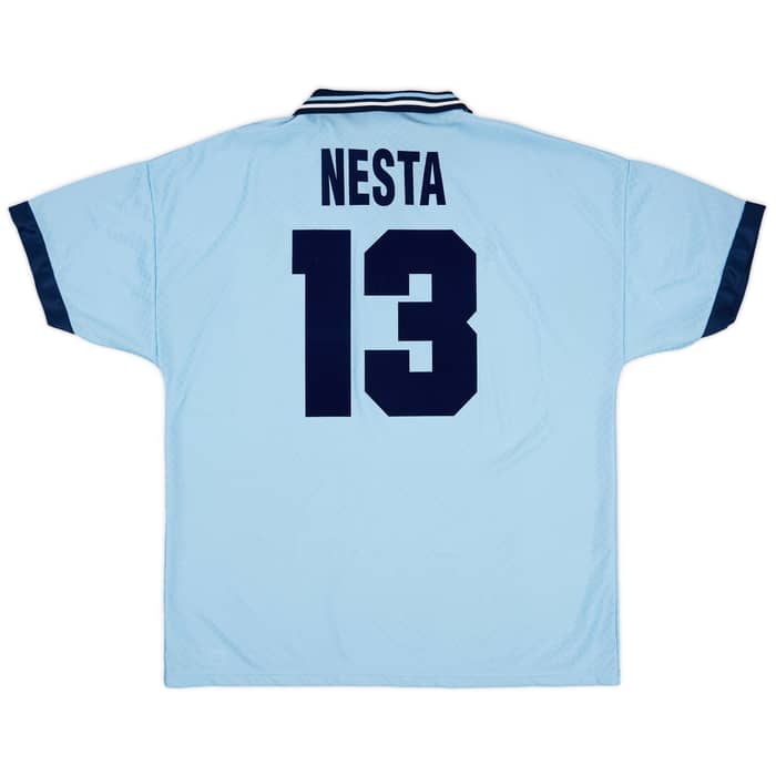 1995-96 Lazio Home Shirt Nesta #13 - 6/10 - (XL)