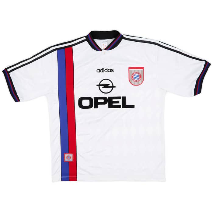 1996-98 Bayern Munich Away Shirt Helmer #5 - 9/10 - (L)