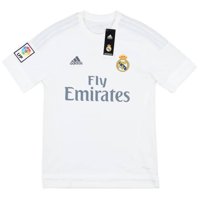 2015-16 Real Madrid Home Shirt Kroos #8 (XS)