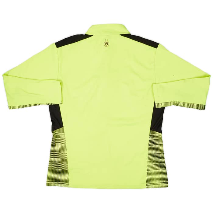 2021-22 Borussia Dortmund Puma 1/4 Zip Drill Top - 5/10 - (L)