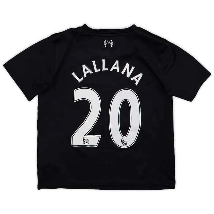 2016-17 Liverpool Away Shirt Lallana #20 - 5/10 - (4-5 Years)