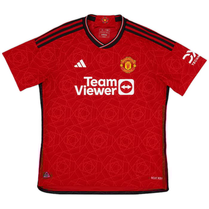 2023-24 Manchester United Authentic Home Shirt B.Fernandes #8 - 10/10 - (XL)