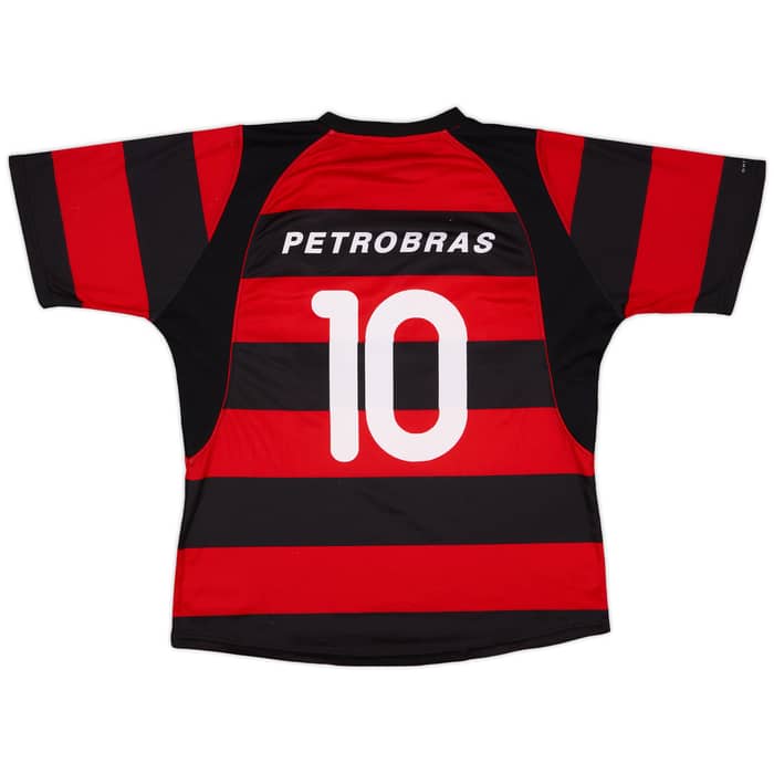 2002-04 Flamengo Home Shirt #10 - 5/10 - (XL)