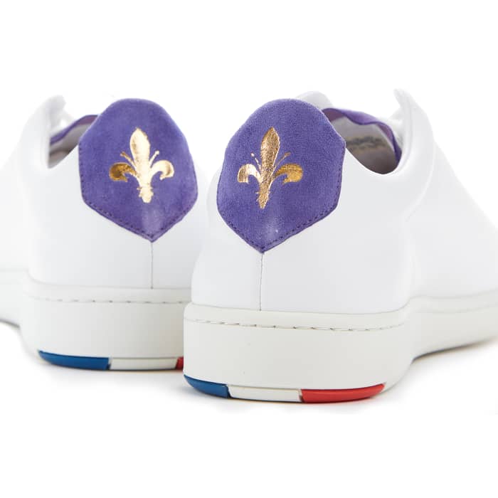 2019-20 Fiorentina Le Coq Sportif Blazon Trainers (UK 8)