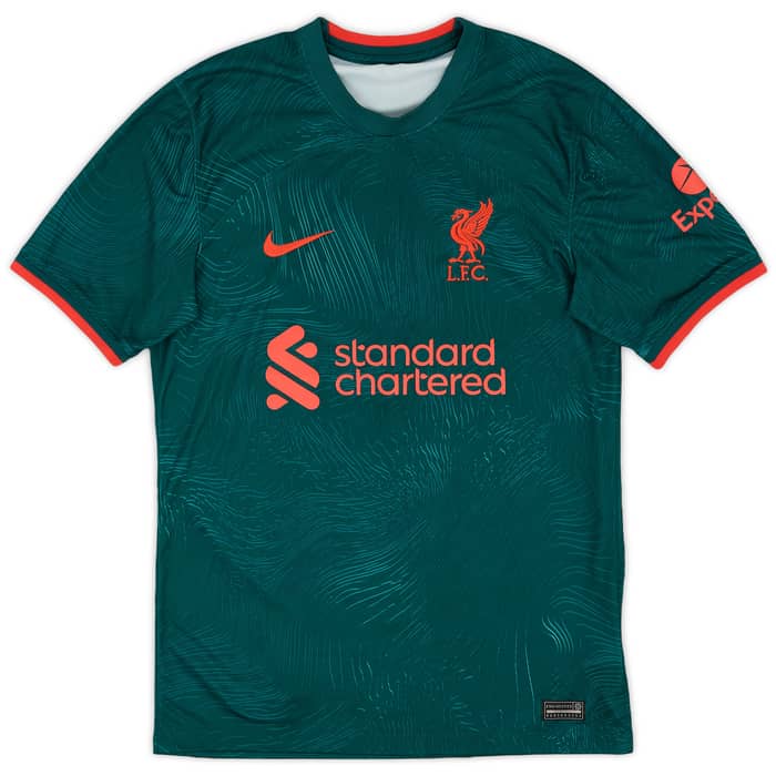 2022-23 Liverpool Third Shirt Virgil #4 - 9/10 - (S)
