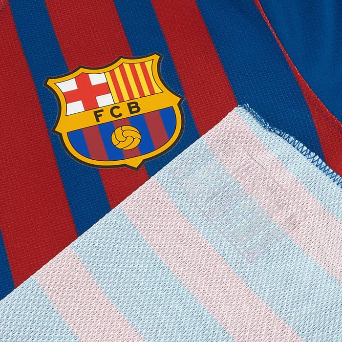 2011-12 Barcelona Player Issue Home Shirt Messi #10 (XL)