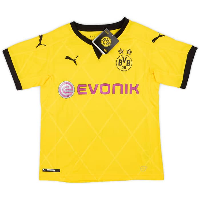 2015-16 Dortmund European Home Shirt Durm #37 (M.Boys)