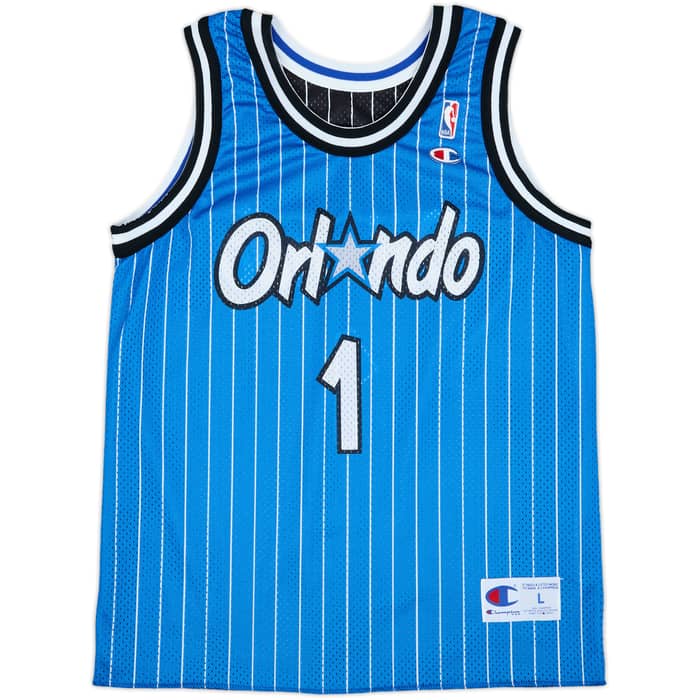 1994-98 Orlando Magic A.Hardaway #1 Champion Reversible Jersey - 9/10 - (L)