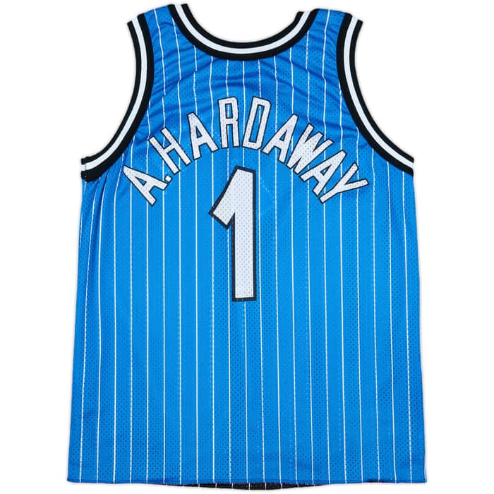 1994-98 Orlando Magic A.Hardaway #1 Champion Reversible Jersey - 9/10 - (L)