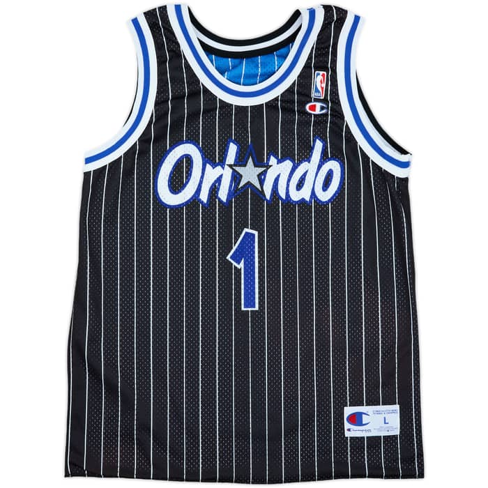 1994-98 Orlando Magic A.Hardaway #1 Champion Reversible Jersey - 9/10 - (L)