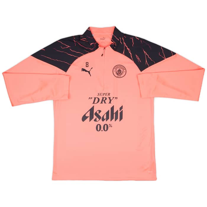 2023-24 Manchester City Player Issue 1/4 Zip Training Top #