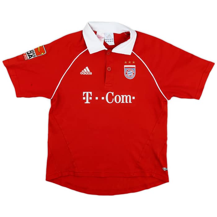 2005-06 Bayern Munich Home Shirt Ballack #13 - 6/10 - (M.Boys)