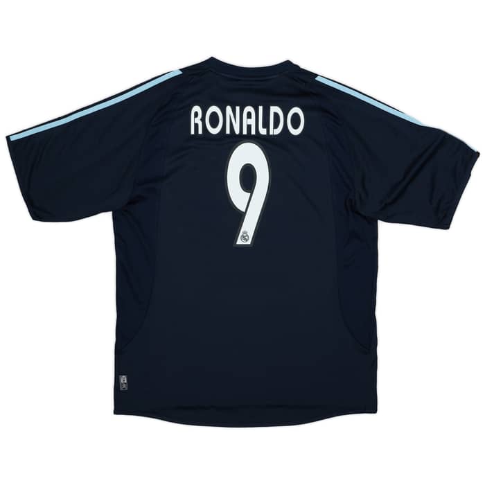 2003-04 Real Madrid Away Shirt Ronaldo #9 (L)