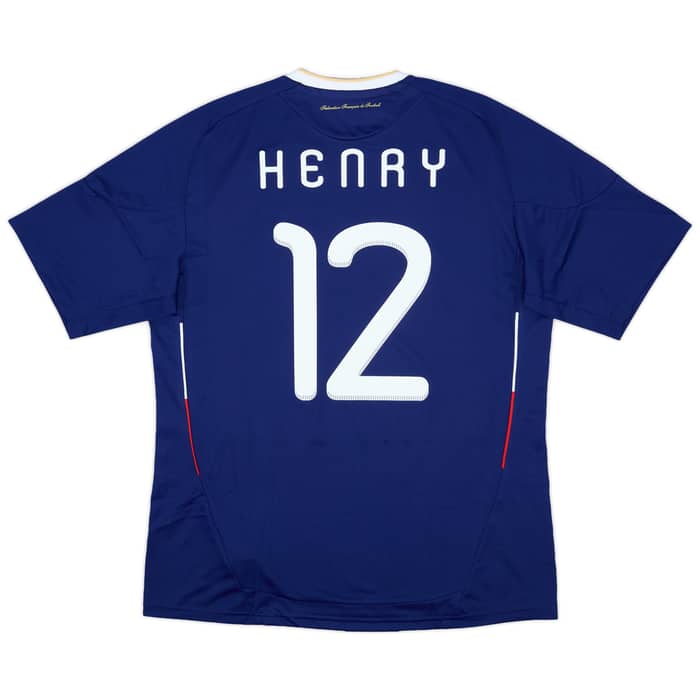 2009-10 France Home Shirt Henry #12 (L)