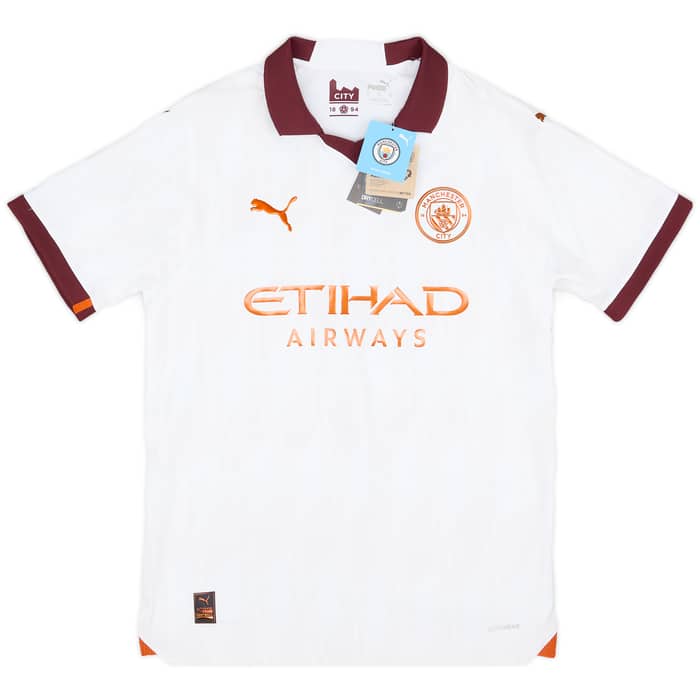 2023-24 Manchester City Player Issue Away Shirt (M)
