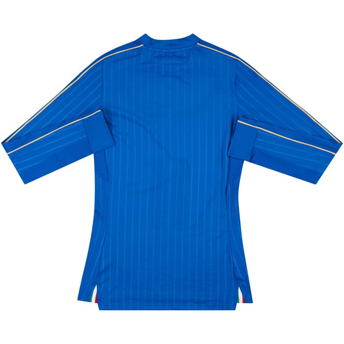 2016-17 Italy Player Issue Home L/S Shirt (ACTV Fit)