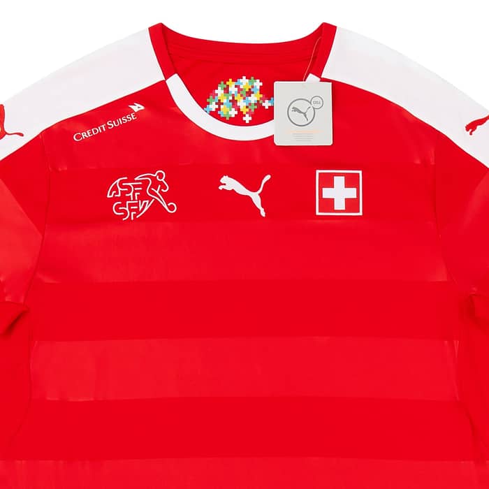 2016-17 Switzerland Home Shirt