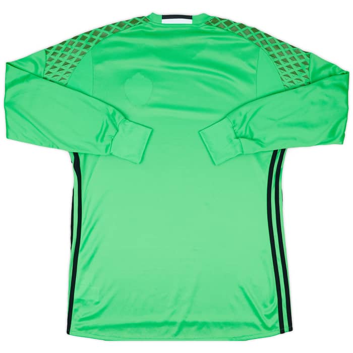 2016-17 Belgium Player Issue GK Home Shirt