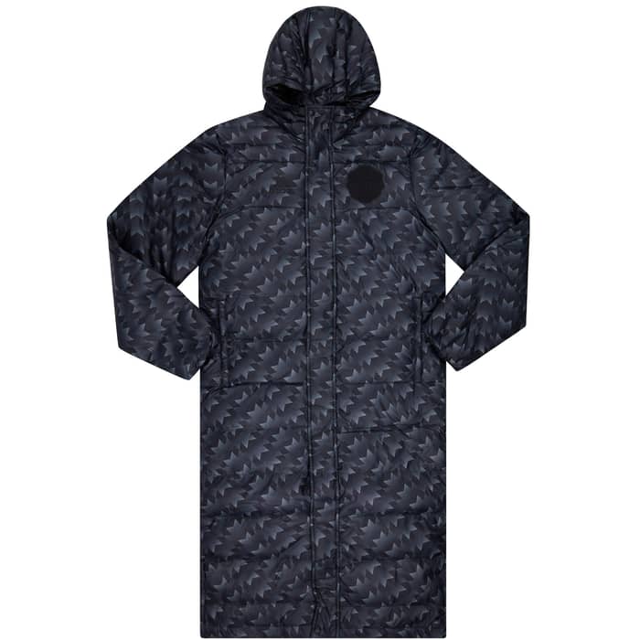 2017-18 Manchester United adidas Padded Long Jacket (XS)
