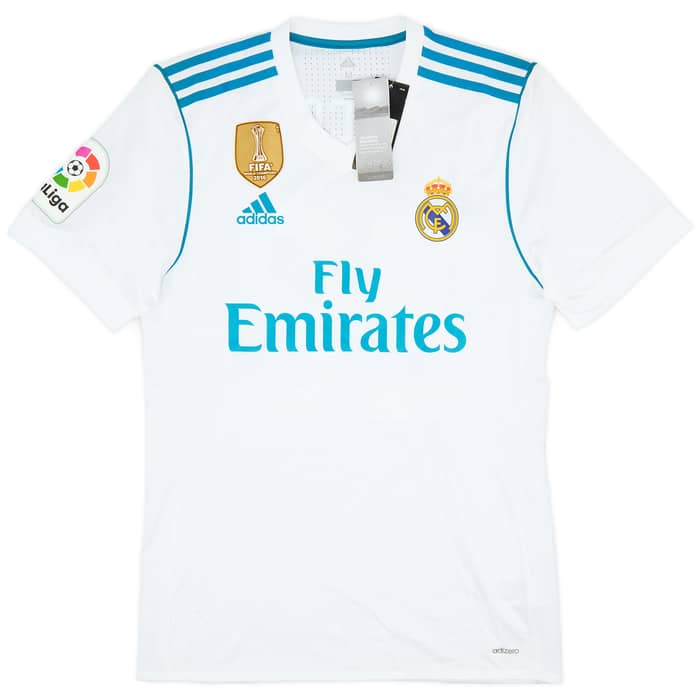 2017-18 Real Madrid Authentic Home Shirt Isco #22 (M)