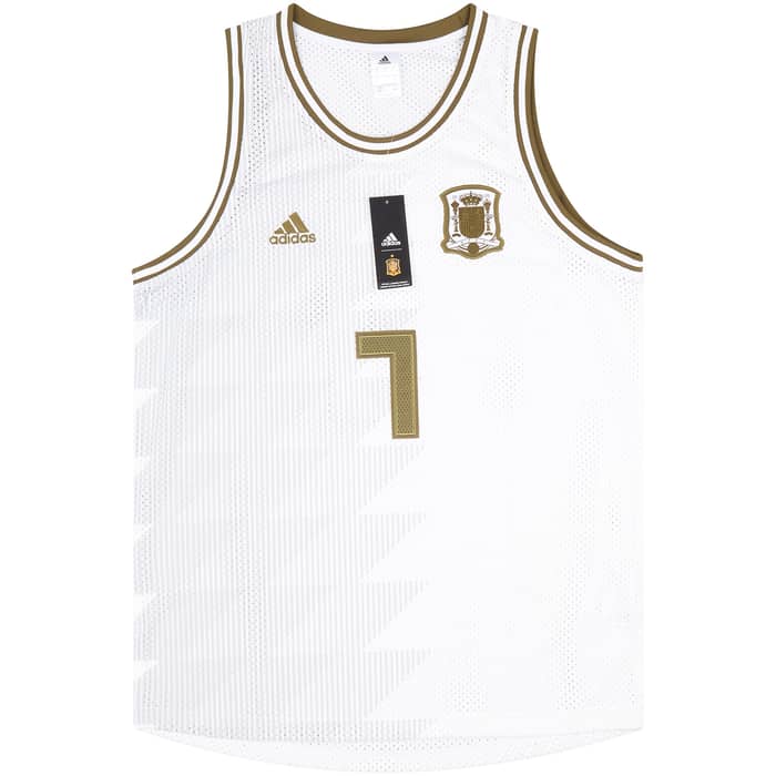 2018-19 Spain Adidas Seasonal Special Tank Top/Vest (L)
