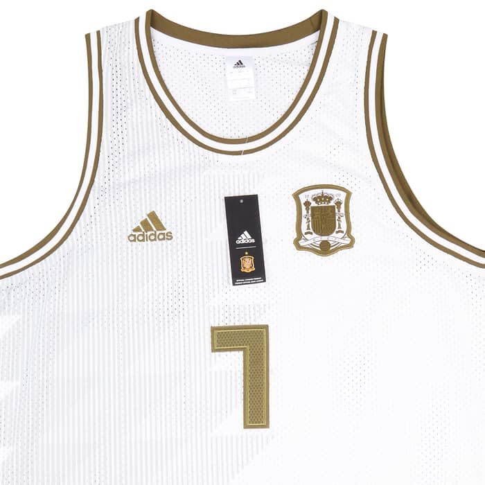 2018-19 Spain Adidas Seasonal Special Tank Top/Vest (L)