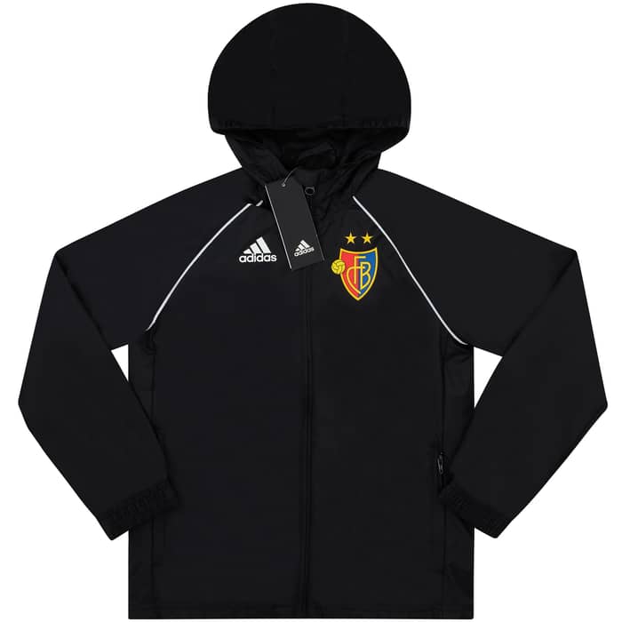 2018-19 FC Basel adidas Rain Jacket KIDS
