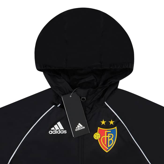 2018-19 FC Basel adidas Rain Jacket KIDS