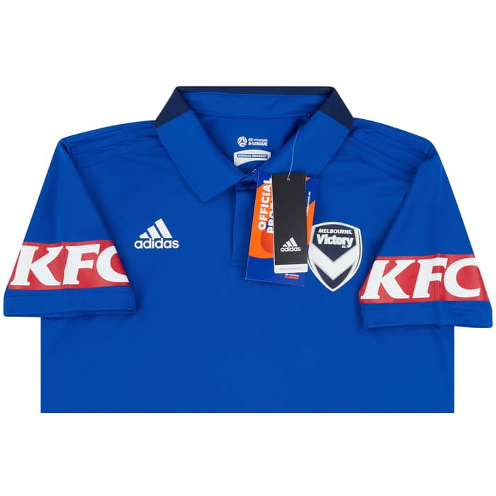 2019-20 Melbourne Victory adidas Polo T-Shirt (M)