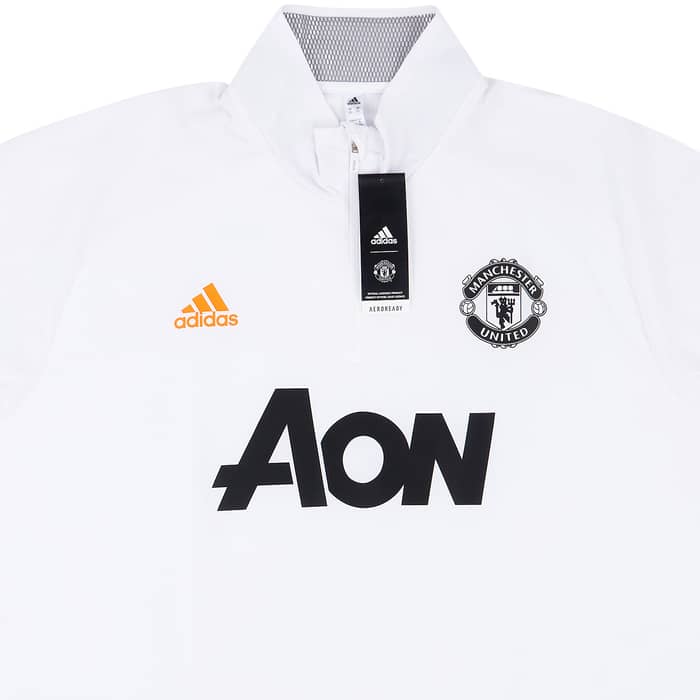 2020-21 Manchester United adidas 1/4 Zip Training Top (XS)