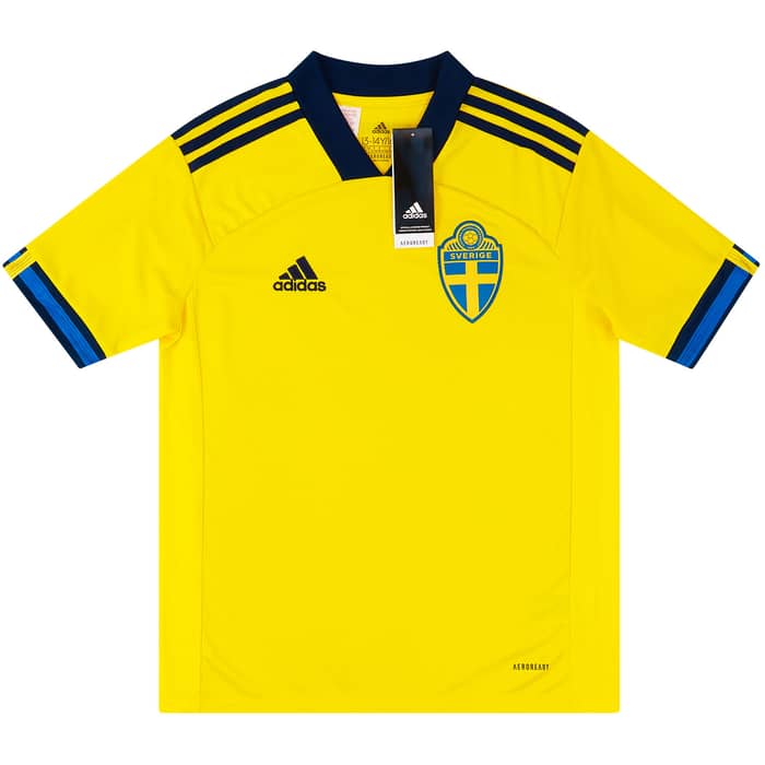 2020-21 Sweden Home Shirt (KIDS)