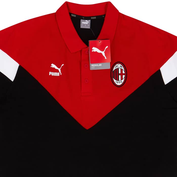 2019-20 AC Milan Puma Iconic Polo T-Shirt