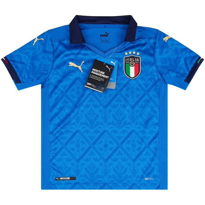 2020-21 Italy Home Shirt KIDS