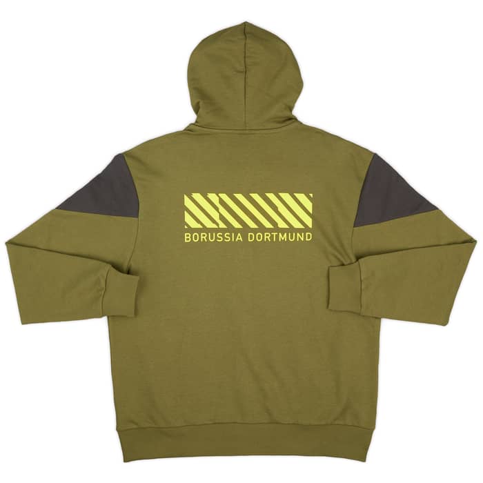 2021-22 Borussia Dortmund Puma FtblCulture Hooded Top