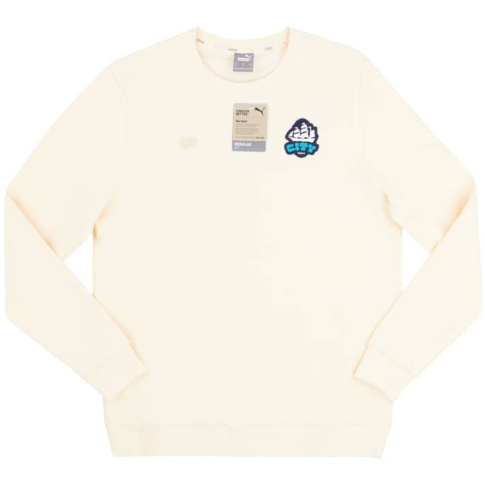 2021-22 Manchester City Puma FtblFeat Sweat Top