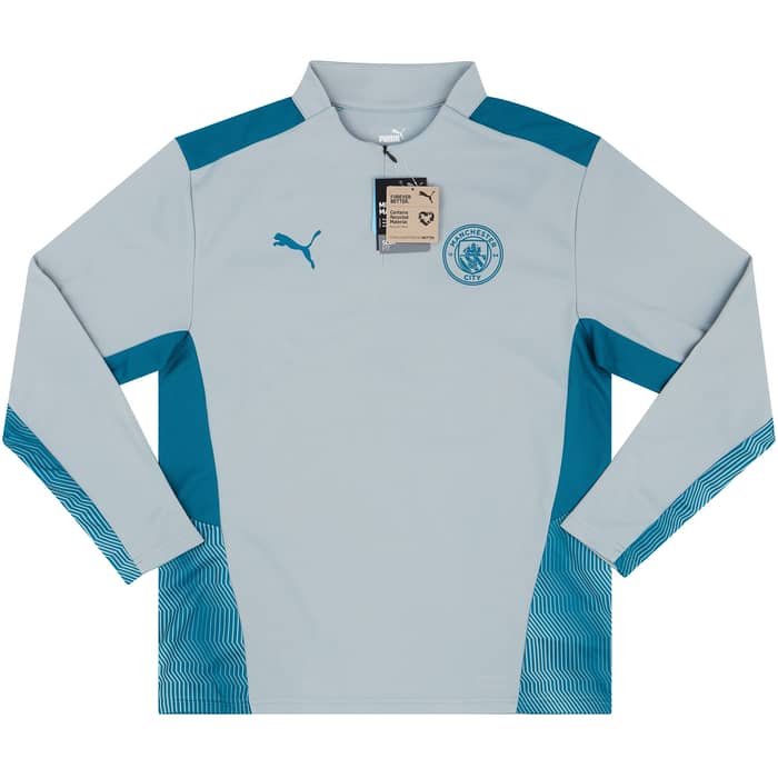 2021-22 Manchester City Puma 1/4 Zip Training Top - NEW