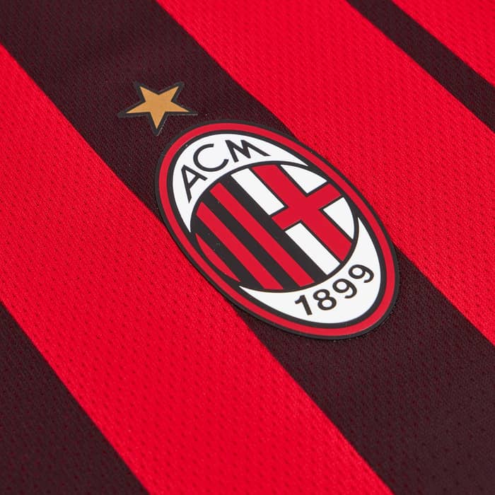 2021-22 AC Milan Home Shirt (KIDS)