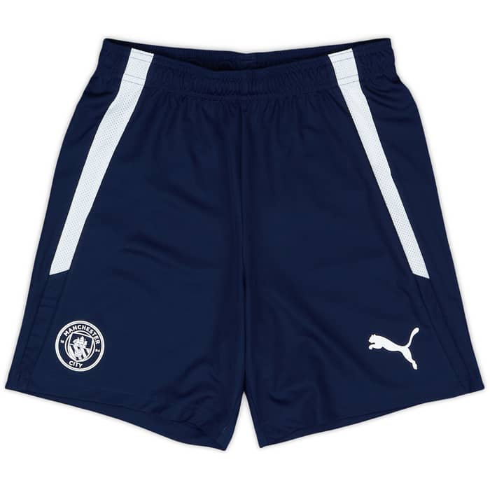 2021-22 Manchester City Puma Training Shorts (L.Kids)