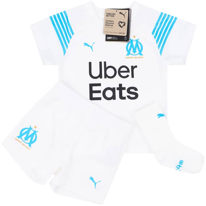 2021-22 Olympique Marseille Home Full Kit (BABY)