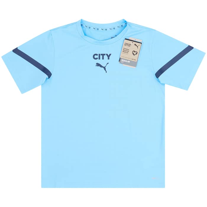 2021-22 Manchester City Puma Pre-Match Shirt (KIDS)