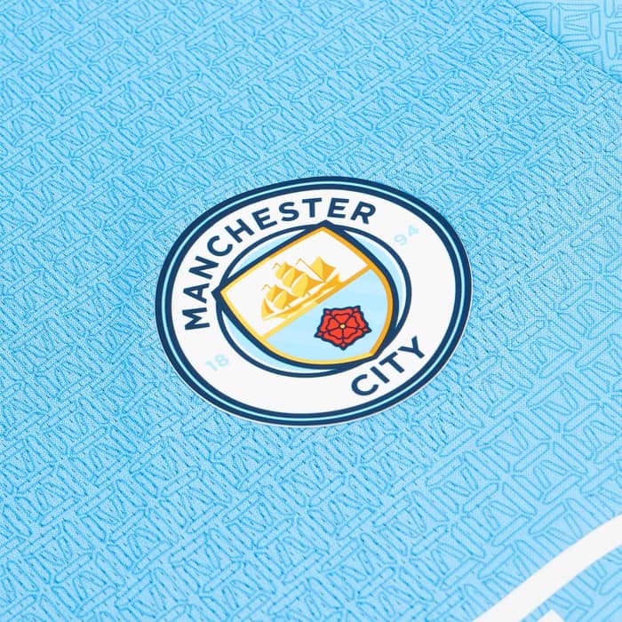 2021-22 Manchester City Player Issue Home Shirt
