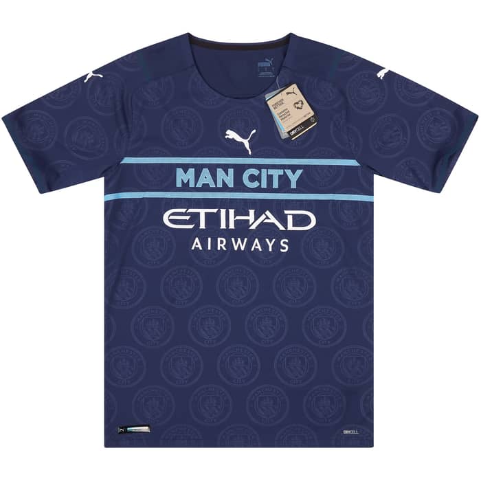 2021-22 Manchester City Player Issue Third Shirt