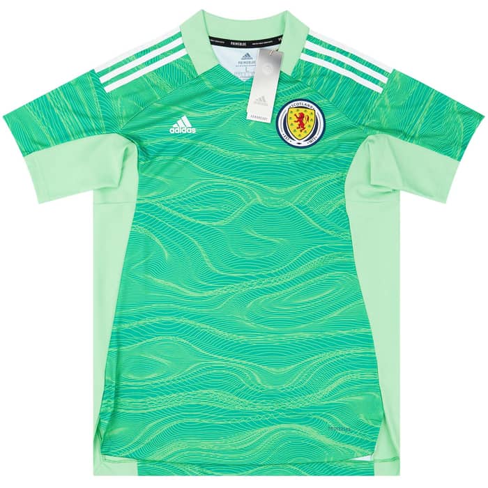2021-22 Scotland Women's Player Issue GK S/S Shirt
