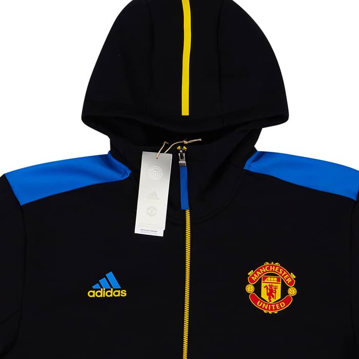 2021-22 Manchester United adidas ZNE Anthem Jacket