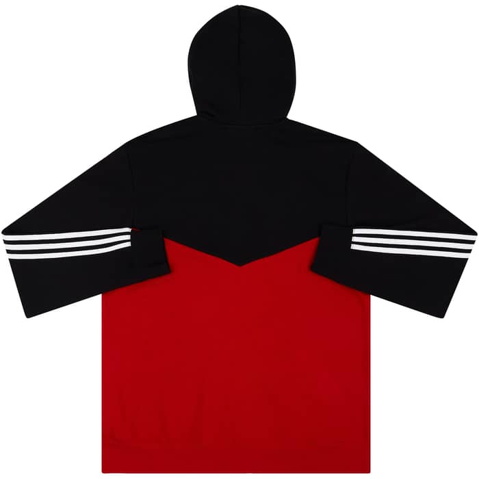 2021-22 Manchester United adidas 3-Stripes Hooded Jacket