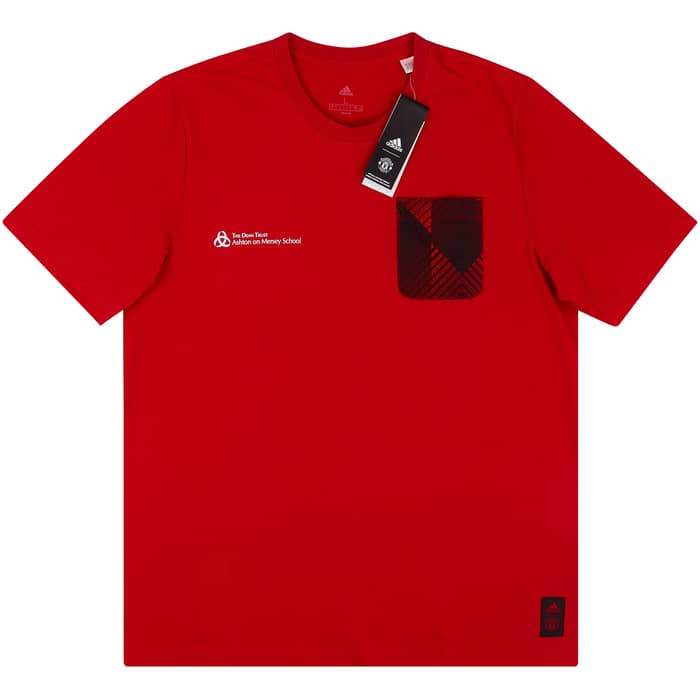 2021-22 Manchester United adidas 'The Dean Trust' Tee