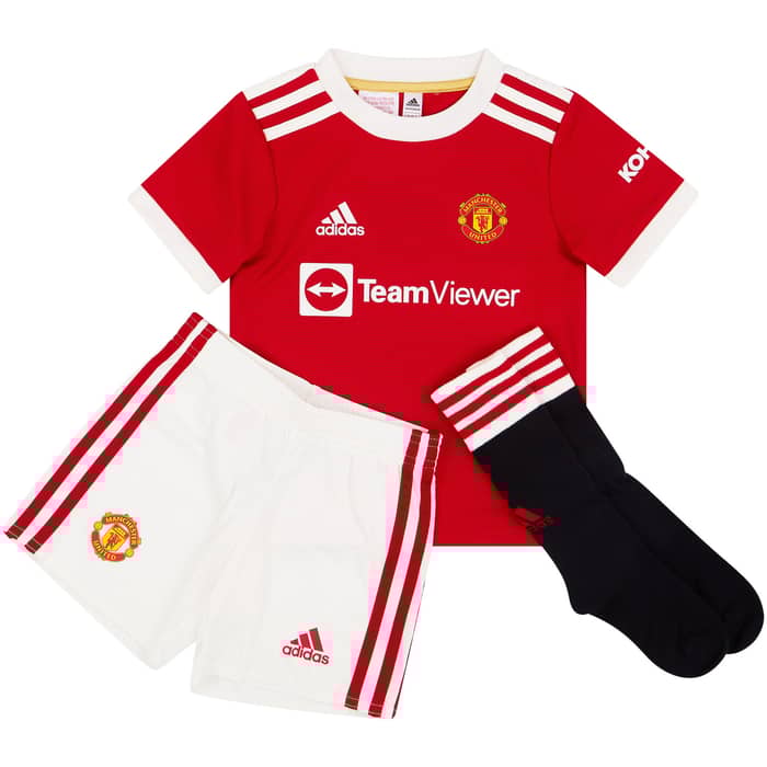 2021-22 Manchester United Home Full Kit (Little Kids)