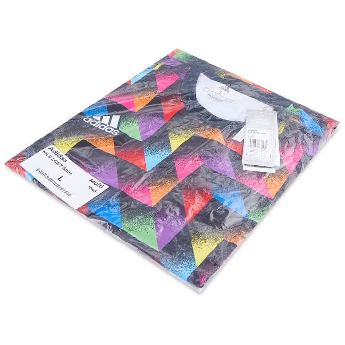 2022 MLS adidas LGBTQ+ Pre-Match Shirt