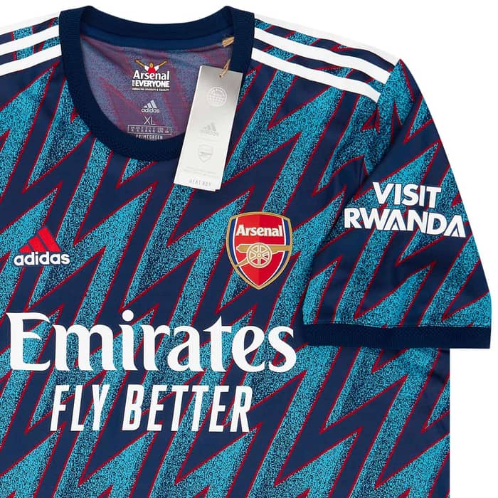 2021-22 Arsenal Authentic Third Shirt (XS)